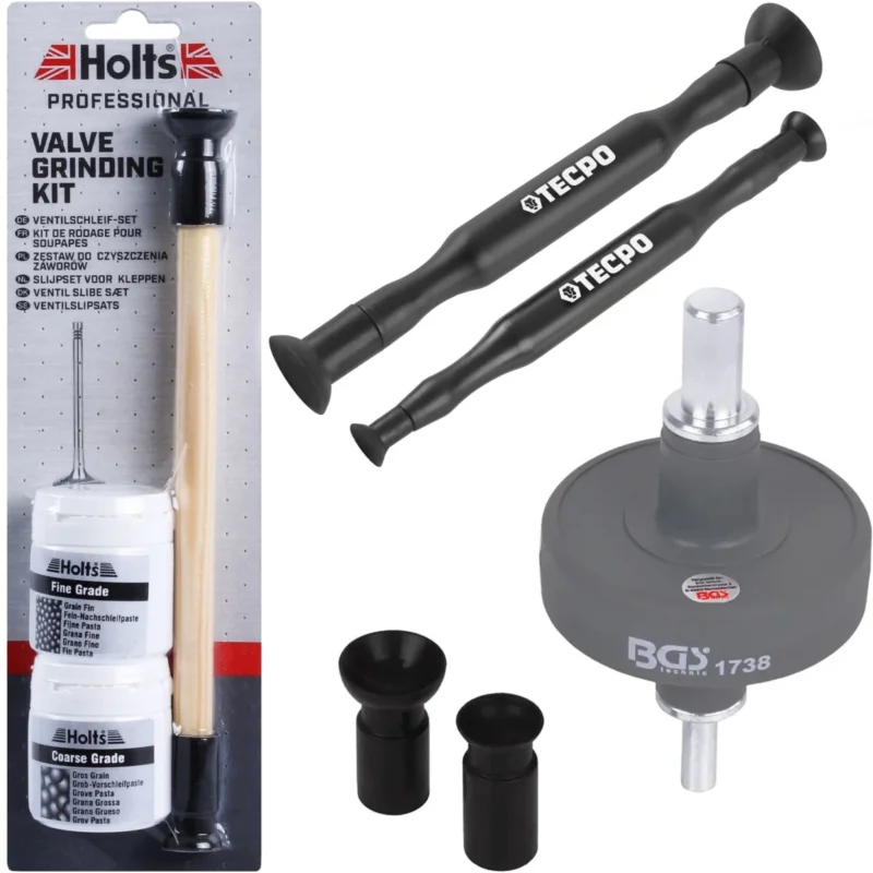 Zertifiziert TECPO Ventil Schleifpaste Einschleifer Set, 8-teilig