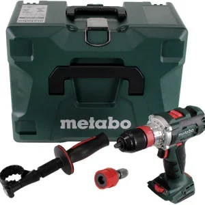 Zertifiziert Metabo BS 18 LTX BL Q I Akku Bohrschrauber 18V 120Nm Brushless Solo + MetaLoc ( 602351840 ) - ohne Akku, ohne Ladegerät
