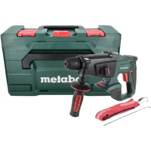 Zertifiziert Metabo KHA 18 LTX Akku Kombihammer 18V 2,2J SDS Plus + metaBOX - ohne Akku, ohne Ladegerät ( 600210840 )