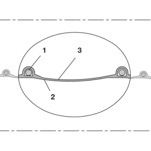 Begrenztes Angebot NORRES Absaug- und Gebläseschlauch PROTAPE® PUR 301 AS Innen-Ø 50-51 mm ( 4501400770 )