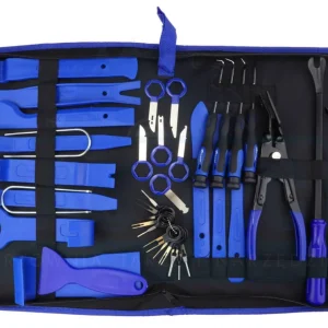 De /-Montage Set Radio, Türclips, Haken Werkzeuge 39 tlg. Kostenloser Versand