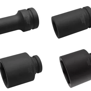 Schlagschrauber Stecknüsse, 1″ tiefe Ausführung, 17 mm – 115 mm Bestpreis