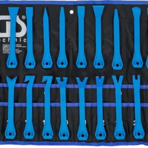 Zierleistenkeil- und Schaber-Set, 27-tlg. Expressversand