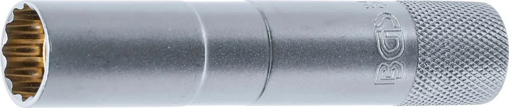 Zündkerzen-Einsatz 14 mm, 12-kant, 3/8″, Länge 90 mm Preis Gesenkt