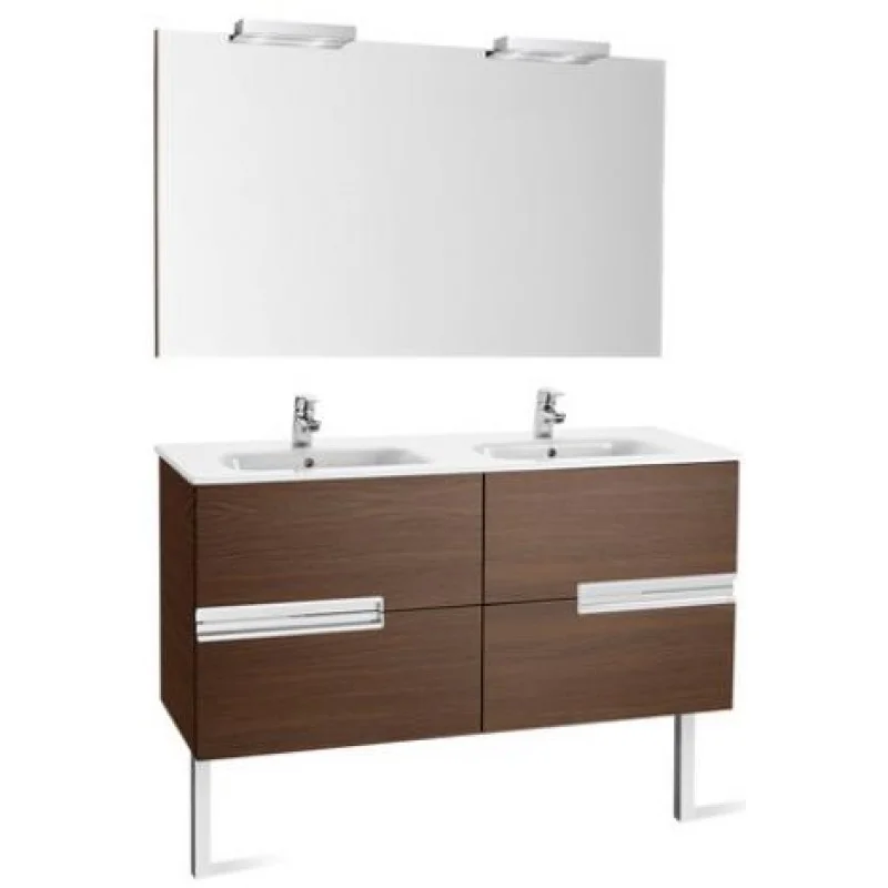 Zertifiziert Roca Victoria Basic Badmöbelset Pack 120 cm, wenge 7855855201