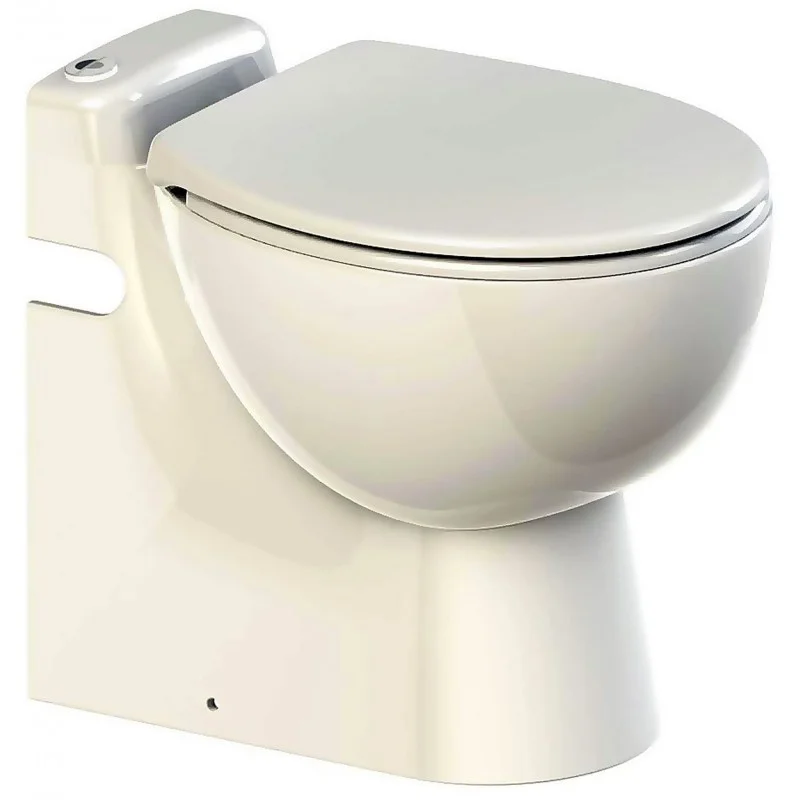 Zertifiziert SANIBROY Sanicompact Pro ECO Silence WC mit integrierter Hebeanlage