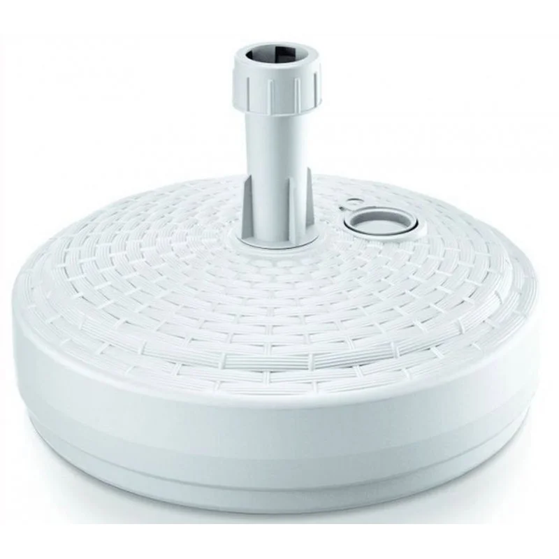 Zertifiziert Prosperplast UMBRELLA BASE Sonnenschirmständer 39cm, Weiß MPOR