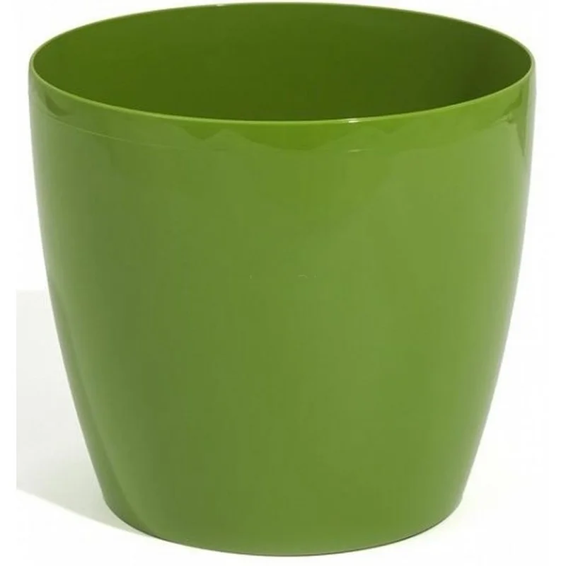 Zertifiziert PROSPERPLAST COUBI Blumentopf 15 cm, olivgrün DUO150-370U