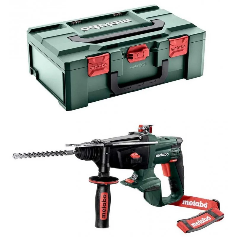 Zertifiziert Metabo 600210650 KHA 18 LTX Akku-Kombihammer 18V 2x5.2Ah Li-Ion im MetaBOX