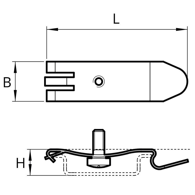 0227300600 – MULTIMACH-Omega-Adapter für DIN-Schiene Sonderangebot